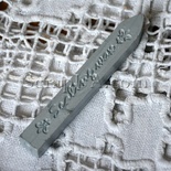 Воск для сургучной печати, цвет серебро, 9х1х1см,  1штука