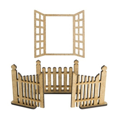 3D Заготовка фігурки для оформлення шедоубоксу №63, ТМ Фабрика Декору