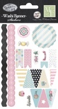 Наліпки від Melissa Frances - Sweet Life Washi Banner Sticker - GNJA001