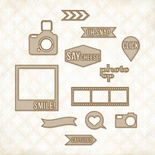 Чипборд Blue Fern StudiOs-Picture Perfect