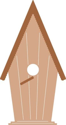 Ніж для вирубки від Cheery Lynn Designs - Classic Birdhouse