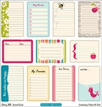 Карточки (высечки) для журналинга от October Afternoon - “Cherry Hill” Collection - Cherry Hill Journal, 11 шт.