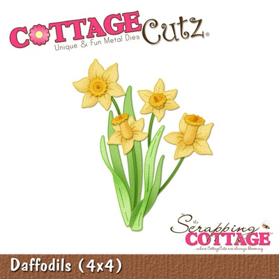 Ніж для вирубки CottageCutz - Daffodils, 10x10 см