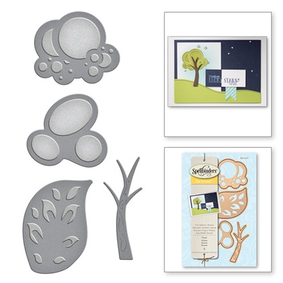 Ножі від Spellbinders - Trees - дерева