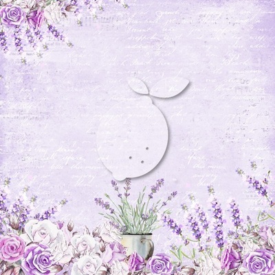 Аркуш двостороннього паперу для скрапбукінгу від LemonCraft - My Provence Provence 05