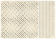 Лист двусторонней бумаги от Pion Design - Delphinium - For Mother, 30х30