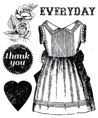 ЦЕНА СНИЖЕНА! Акриловый штамп от Prima - Anna Marie - Clear Stamp