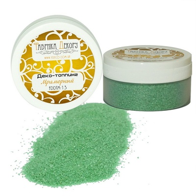 Топінг мармуру - Фабрика Декору - М'ятний пломбір