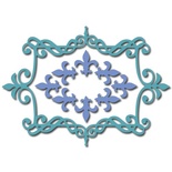 Ніж для вирубки Crafty Ann - Fleur De Lis Frame