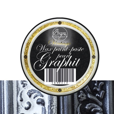 Фарба з ефектом патини - Graphit pearl, 30 ml