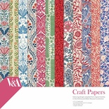 Набор бумаги для скрапбукинга Craft Papers - 30x30 V&A, 36 листов