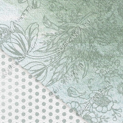 Скрап-папір для форзаців колекція 6_2, Поезія на сіро - блакитному, односторонній, 20x29 см