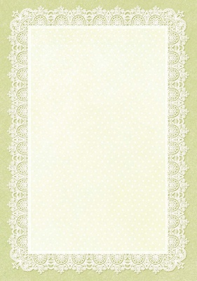 Двусторонний лист бумаги от Galeria Papieru - Little Women МК3, 10х14.5см