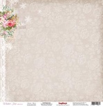 Лист бумаги от Scrapberry's - Музыка зимы, Зимнее утро, 30x30см