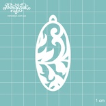 Чипборд від Вензелик - Ялинкова прикраса 05, розмір: 30x65 мм