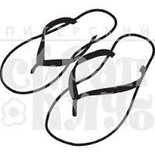 Штамп від ПСК - Пляжні Тапочки (Райський)