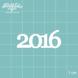 Чипборд від Вензелик - 2016, розмір: 16x39 мм