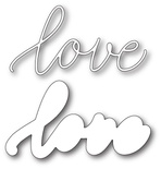 Набор лезвий от Poppystamps - Big Halo Love craft die, 2 шт