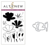 Набір ножів і штампів від Altenew - Springtime Azalea, 17 штампів + 3 ножа