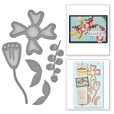 Ніж для вирубки від Spellbinders - Stylized Flower