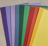 Набір смужок картону Brights - яскраві, 10x30 см, 10 шт.