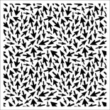 Трафарет Стрілки 15,2*15,2см товщина 0,15м SCB53100011