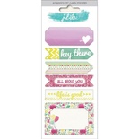 Наліпки My Mind's Eye - Jubilee Shepbet - Enjoy, 6 штук