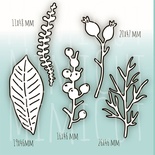 Набор ножей для вырубки от MiMiCut "Гербарий -3", 82x49мм