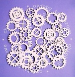 Чипборд от Wycianka - Большой набор шестеренок (размер средний)