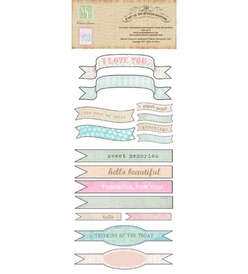 Набір наліпок C'est la Vie Sticker Banners, 16 шт.