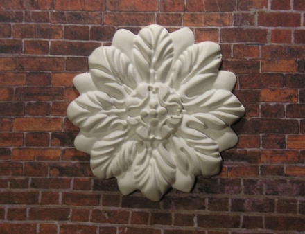 Гіпсовий декор від E.В.A - квітка, 6 см