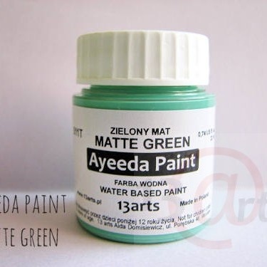 Краска 13arts - Ayeeda Paint - Matte Green
