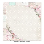 Аркуш двостороннього паперу для скрапбукінгу від LemonCraft - Yesterday 03