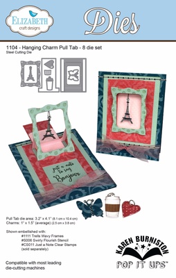 Ножи от Elizabeth Craft Designs - Hanging Charm Pull Tab