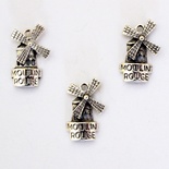 Металлическое украшение "Мулен Руж", 21х14 мм, 1 шт.