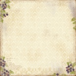 Двосторонній аркуш паперу для скрапбукінгу від Maja Design - Fika - Bjnernbrskakor, 30x30 см,