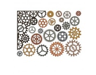 Ножі від Tim Holtz Alterations - Thinlits - Gearhead Die Set, 22 шт