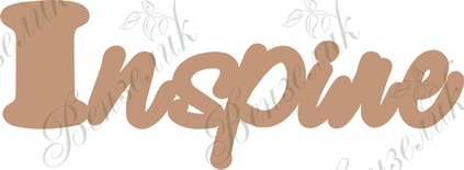 Чипборд від Вензелик - Inspire 02, розмір: 37*101 мм