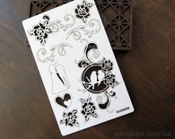 Чипборд від WOODchic - "Набір весілля 1"