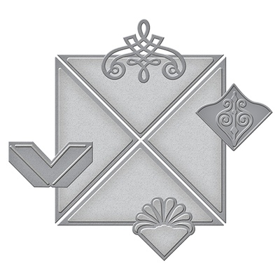 Ножи от Spellbinders – Graceful 6X6 Frame Maker