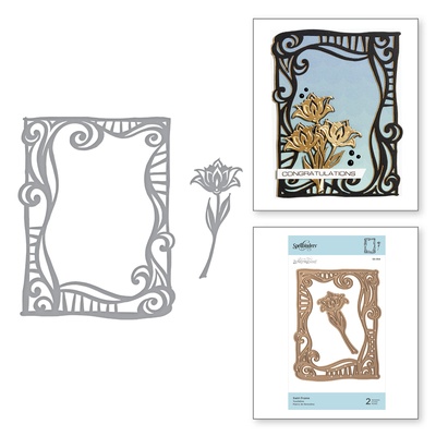 Ножи от Spellbinders - Swirl Frame