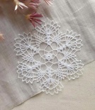 Затишний декор від LESHCHENKO - Вʼязана Серветка №48, 11,5см, 1шт.