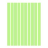 Набір смужок паперу для квілінгу, 1 колір (зелений пастель), 3х295мм, 80 г/м², 200 шт.