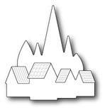 Ніж для вирубки від Poppystamps - Country House Roofs and Background