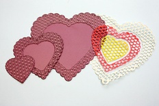 Набір ножів для вирубки Heart to Heart Doily від Cheery Lynn Designs