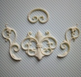 Гнучкі пластикові фігурки - Набір завитків, 4шт., від 4,2 до 7,5см