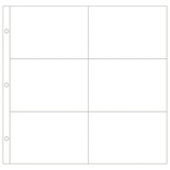 Набір файлів з кишеньками Project Life by Becky Higgins - Photo Pages Design С, 12 шт.