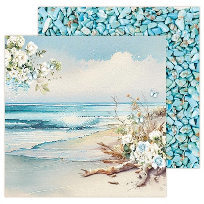 Набiр паперу для скрапбукiнгу Lemoncraft - Sunny Love, 30.5x30.5см