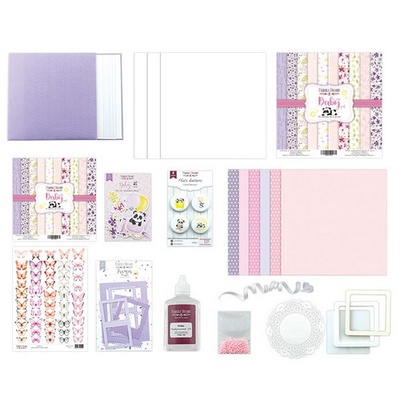 Набір для виготовлення фотоальбому Baby girl, ТМ Фабрика Декору