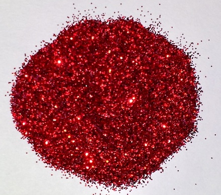 Глітер червоний 20 ml, сухий